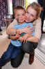 Melissa Joan Hart and her son Mason Wilkerson spotted at his 4th birthday party on January 8th 2010 in Sherman Oaks California 2