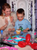 Melissa Joan Hart and her son Mason Wilkerson spotted at his 4th birthday party on January 8th 2010 in Sherman Oaks California 1