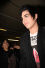 Adam Lambert spotted leaving the Hotel Cafe in West Hollywood after he performed a gig there on January 9th 2010 1