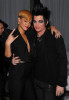 Adam Lambert and Rihanna at the launch of VEVO at Skylight Studio on December 8th 2009 in New York City 1