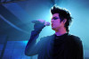 Adam Lambert performs onstage at the launch of VEVO held at Skylight Studio on December 8th 2009 in New York City 5