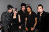 Adam Lambert and his band at the launch of VEVO held at Skylight Studio on December 8th 2009 in New York City