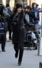 Jessica Szohr seen on the filming set of Gossip Girl on January 11th 2010 1