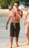 Simon Cowell  spotted enjoying his vacation on the beach in Barbados on December 25th 2008 4