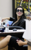 Kim Kardashian was spotted at the Beverly Hills Nail Design in California on January 12th 2010 1