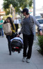 Kourtney Kardashian seen with her boyfriend Scott Disick and their son Mason Dash on January 14th 2010 as they  head to a medical building in Beverly Hills 4