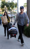 Kourtney Kardashian seen with her boyfriend Scott Disick and their son Mason Dash on January 14th 2010 as they  head to a medical building in Beverly Hills 5