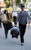 Kourtney Kardashian seen with her boyfriend Scott Disick and their son Mason Dash on January 14th 2010 as they  head to a medical building in Beverly Hills 2