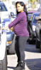 Christina Milian pregnant picture while spotted about to get inside her car on January 14  2010 in Hollywood 2