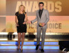 Claire Danes and actor Zachary Quinto present the Best Original Screenplay award during the 15th annual Critics Choice Movie Awards on January 15th 2010 at the Hollywood Palladium 3