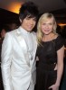 Adam Lambert arrives at the Art of Elysiums 3rd Annual Black Tie Heaven Charity Gala on January 16th 2010 in Beverly Hills were he met actress kirsten dunst