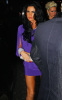 Katie Price was spotted in a stylish purple dress infront of the Mayfair Hotel  in London England on January 16th 2010 to attend an engagement party 1