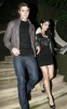 Vanessa Hudgens with Zac Efron at the Birthday party of Vanessa on December 14th 2009 which was held at East Restaurant in Los Angeles 2