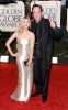 Quentin Tarantino and Melanie Laurent at the 67th Annual Golden Globe Awards held at The Beverly Hilton Hotel on January 17th 2010 in California