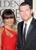 Sam Worthington and Natalie Mark at the 67th Annual Golden Globe Awards held at The Beverly Hilton Hotel on January 17th 2010 in California