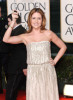 Jenna Fischer arrives at the 67th Annual Golden Globe Awards held at The Beverly Hilton Hotel on January 17th 2010 in California