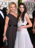 Joan Allen and daughter Sadie Friedman at the 67th Annual Golden Globe Awards held at The Beverly Hilton Hotel on January 17th 2010 in California