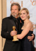 Kate Winslet with Jeff Bridges in the press room during the 67th Annual Golden Globe Award at The Beverly Hilton Hotel on January 17th 2010 in California 5