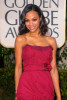 Zoe Saldana arrives at the 67th Annual Golden Globe Award at The Beverly Hilton Hotel on January 17th 2010 in California 5