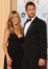 Gerard Butler and Jennifer Aniston in the press room during the 67th Annual Golden Globe Award at The Beverly Hilton Hotel on January 17th 2010 in California 5