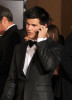 Taylor Lautner in the press room during the 67th Annual Golden Globe Award at The Beverly Hilton Hotel on January 17th 2010 in California