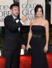 David Arquette and Courteney Cox Arquette at the 67th Annual Golden Globe Awards held at The Beverly Hilton Hotel on January 17th 2010 in California