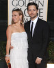 Tobey Maguire amd Meyer Maguire at the 67th Annual Golden Globe Awards held at The Beverly Hilton Hotel on January 17th 2010 in California