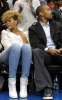 Rihanna seen with Matt Kemp on January 16th 2010 at the Staples Center in Los Angeles watching an NBA game 4