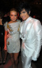 Adam Lambert and Lindsay Lohan spotted at the 2010 Art of Elysium Heaven Gala on January 16th in Beverly Hills 1