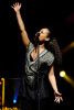 Alicia Keys photo on stage from her performance at the Royal Theater on January 18th 2010 in Madrid 6