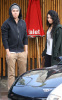 Vanessa Hudgens seen together with Zac Efron on January 19th 2010 infront of Katsuya 1