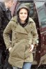 Kristen Stewart spotted wearing a gray coat on January 23rd 2010 while arriving at the Sundance Film Festival 3