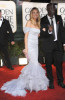 Heidi Klum and her husband Seal arrive at the 67th Annual Golden Globe Awards held on January 17th 2010 at The Beverly Hilton Hotel 8