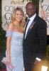 Heidi Klum and her husband Seal arrive at the 67th Annual Golden Globe Awards held on January 17th 2010 at The Beverly Hilton Hotel 2