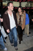 Maggie Gyllenhaal and Peter Sarsgaard attend a fundraising concert by Radiohead for Oxfam Americas Haiti Relief fund on January 24th 2010 at The Music Box Theatre at The Fonda 5