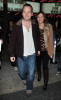 Maggie Gyllenhaal and Peter Sarsgaard attend a fundraising concert by Radiohead for Oxfam Americas Haiti Relief fund on January 24th 2010 at The Music Box Theatre at The Fonda 1