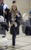 Dakota Fanning spotted on January 25th 2010 arriving at LAX Airport in California 3