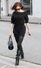 Rose McGowan spotted on January 25th 2010 arriving at the Byron Williams Salon in Beverly Hills 4