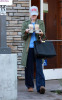 Ashley Tisdale leaves Coffee Bean with loads of take away cups on January 27th 2010 in Toluca Lake 3