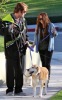 Billy Ray Cyrus and his dayghter Miley Cyrus spotted together on January 27th 2010 walking their dogs in Toluca Lake 4