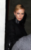 Charlize Theron seen waiting for her car after having dinner at Spago on January 27th 2010 in Beverly Hills 3