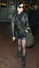 Demi Lovato picture while leaving her London hotel on January 29th 2010 and heading to Heathrow Airport 2