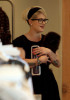 Kelly Osbourne goes shopping on January 30th 2010 while holding a little puppy at Intermix on Robertson Boulevard 1