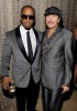 Carlos Santana and Jamie Foxx at the 52nd Annual GRAMMY Awards Salute To Icons Honoring Doug Morris held at The Beverly Hilton Hotel on January 30th 2010 in Beverly Hills 1