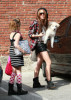 Miley Cyrus and her sister Noah Cyrus seen together on January 30th 2010 as they arrive at a studio in Burbank 6