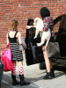 Miley Cyrus and her sister Noah Cyrus seen together on January 30th 2010 as they arrive at a studio in Burbank 7