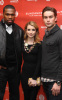 50 Cent with Chace Crawford and Emma Roberts attend the premiere of Twelve on January 29th 2010 at the Eccles Theatre during the Sundance Film Festival in Park City Utah 1