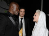 Pink backstage wirh singer Seal during the 52nd Annual GRAMMY Awards held at Staples Center on January 31st 2010 in Los Angeles California 2