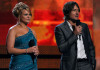 Kieth Urban and Miranda Lambert onstage during the 52nd Annual GRAMMY Awards held at Staples Center on January 31st 2010 in Los Angeles California 2