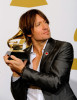 Kieth Urban with his award in the press room during the 52nd Annual GRAMMY Awards held at Staples Center on January 31st 2010 7